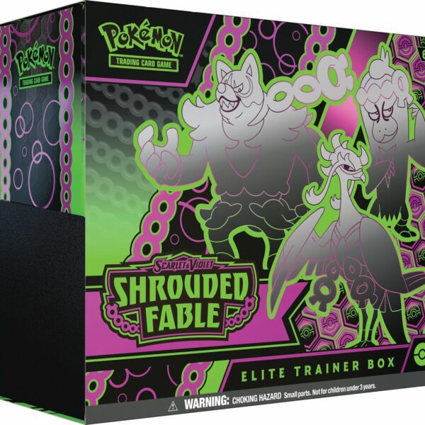 Pokémon - Scarlet & Violet Shrouded Fable Elite Trainer box Release 02-08-2024