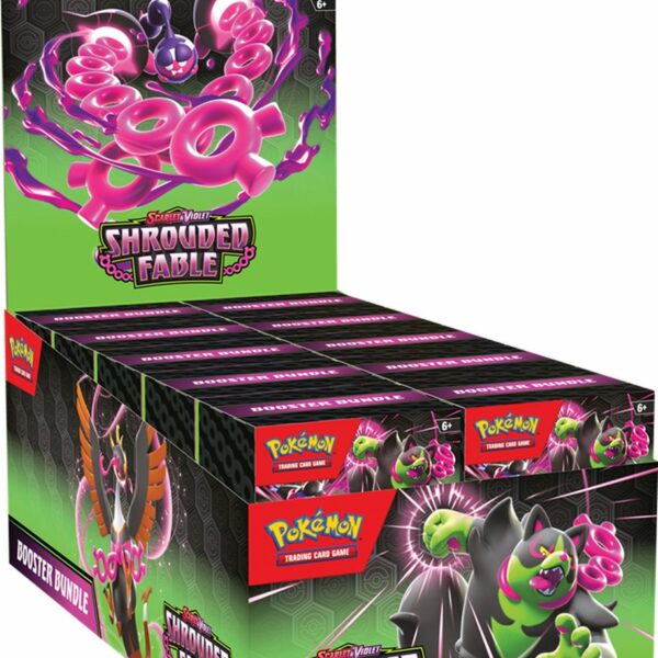 Pokemon Shrouded Fable Booster Bundle Display